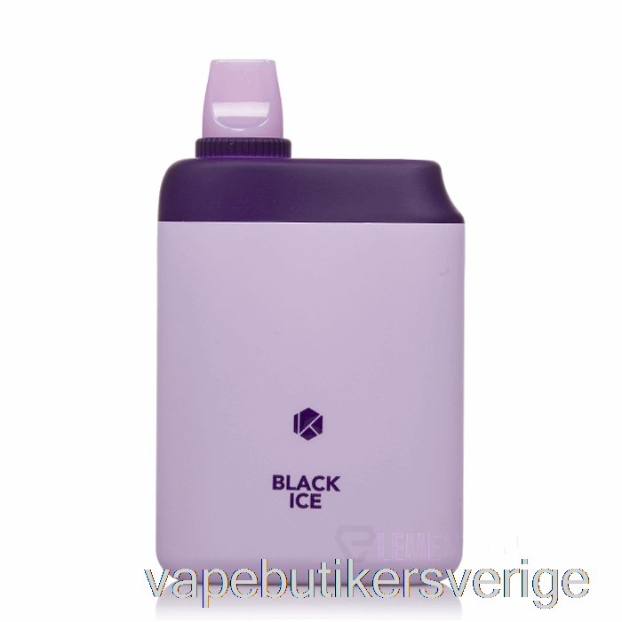 Vape Sverige Kadobar X Pk Märken Pk5000 Engångs Svart Is